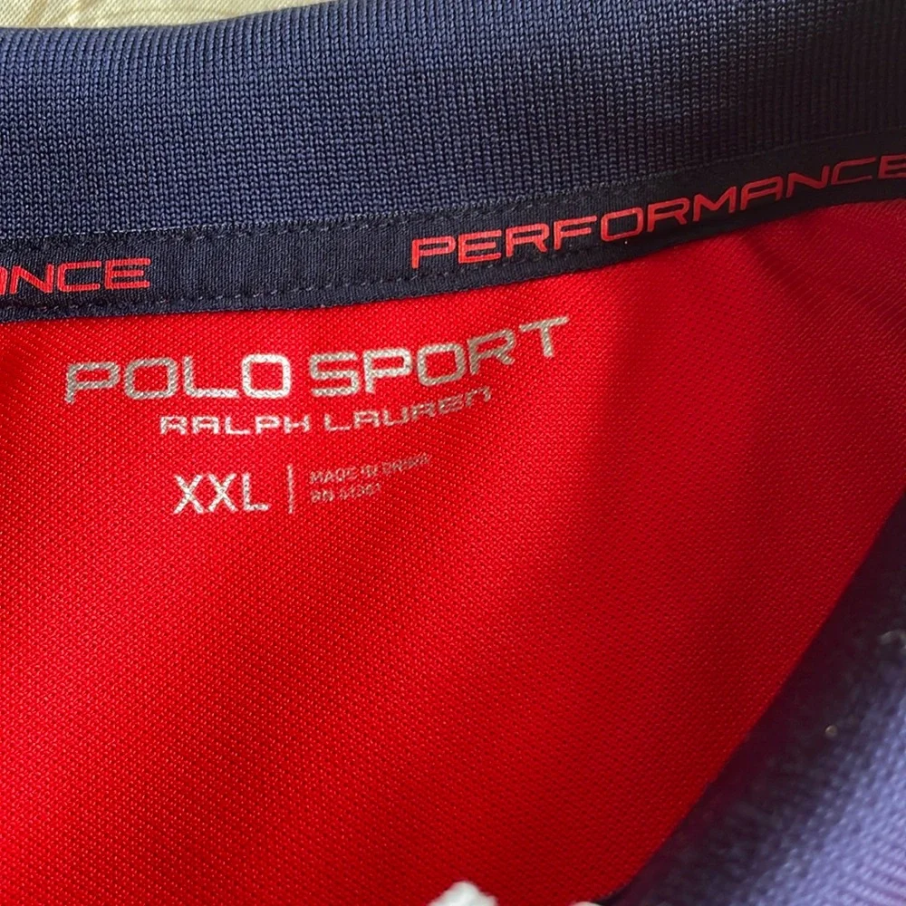 Polo Ralph Lauren Football Club Polo Shirt Mens XXL PRLFC Collared USA S…
